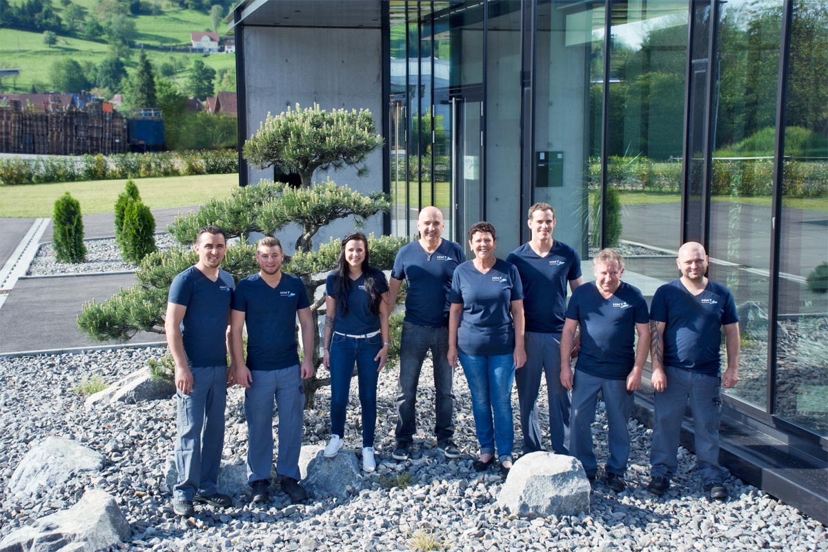 Das Team von HMT in Steinach